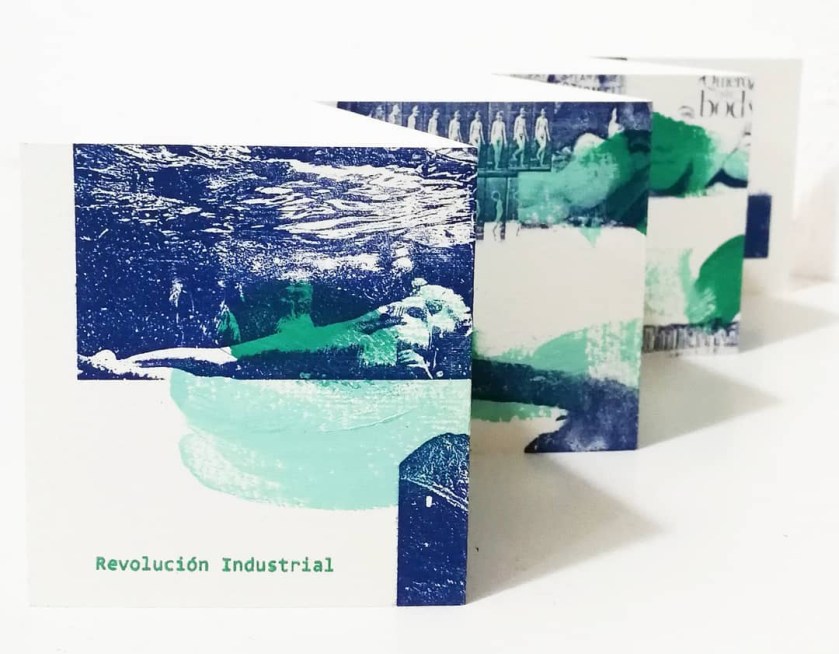 Libro de artista. Artist's book. Ainoa Riesco. Serigrafía.